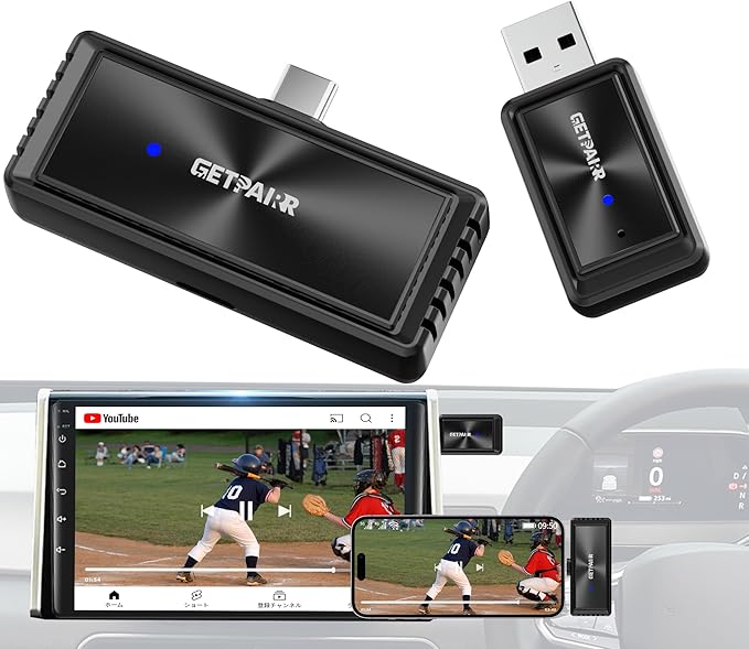 [新品]GETPAIRR 11.4インチ ポータブルディスプレイオーディオ GETPAIRR】11.4インチ ポータブルディスプレイオーディオ - メルカリ
